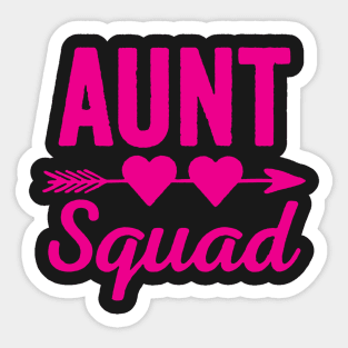 Aunt Squad Sticker